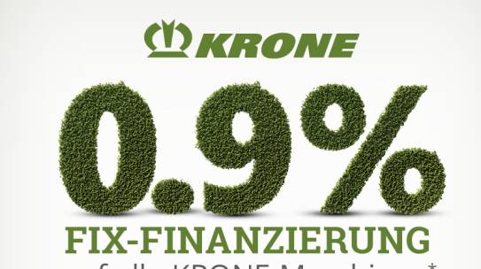 Krone 0,9 % Fix-Finanzierung